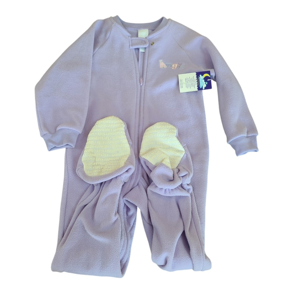 Wonder Kids 4T Fleece Footed Sleeper NWT - Picture 1 of 9